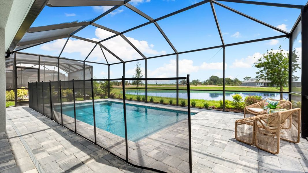 Representative exterior details of a home built from the Milan by Taylor Morrison in Esplanade at Wiregrass Ranch, Wesley Chapel (Image 3). Representative exterior details of a home built from the Milan by Taylor Morrison in Esplanade at Wiregrass Ranch, Wesley Chapel (Image 3).