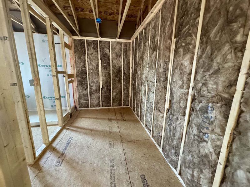 Primary Bedroom Walk-in Closet Construction Progress