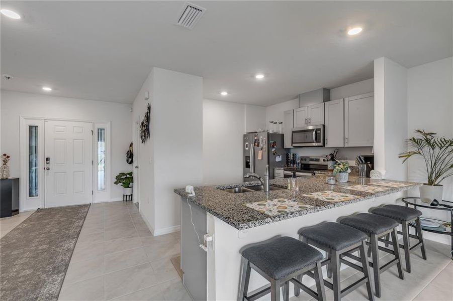 Furnished interior view inside a new home in Rivers Edge, Edgewater (Image 7). Furnished interior view inside a new home in Rivers Edge, Edgewater (Image 7).