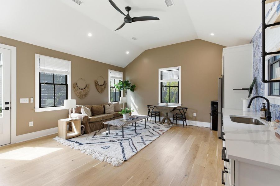 Furnished interior view inside a new home in , Charleston (Image 68).