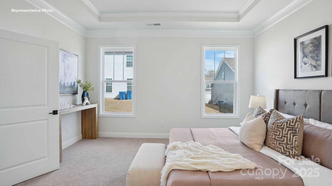 Furnished interior view inside a new home in Sylvan Creek, Denver (Image 16).