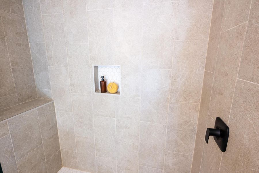 Primary bedroom shower