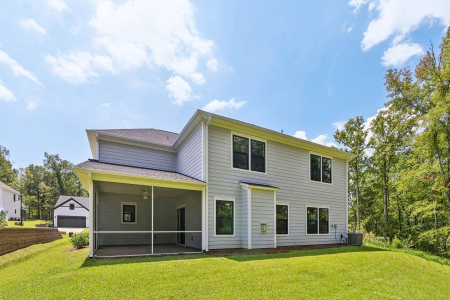 Representative exterior photo of a completed home built from the Collin II by Great Southern Homes in Cross Creek Golf Club, Seneca, SC (Image 9). Representative exterior photo of a completed home built from the Collin II by Great Southern Homes in Cross Creek Golf Club, Seneca, SC (Image 9).