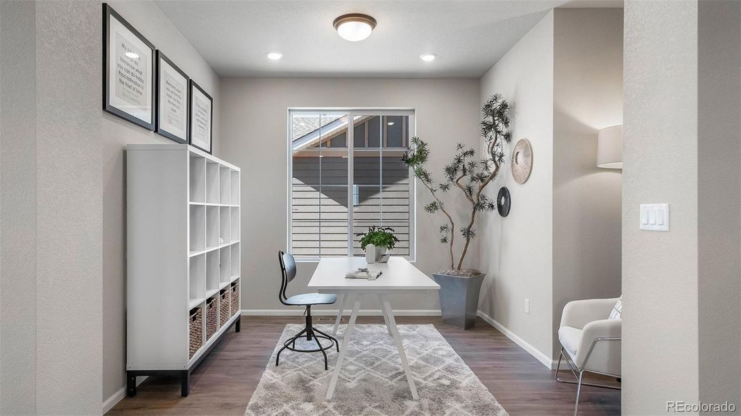 Furnished interior view inside a new home in , Aurora (Image 14).