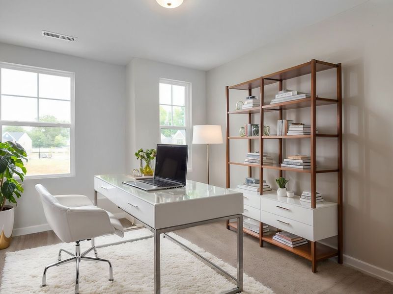 Furnished interior view inside a new home in Lake Park Villas, Wylie (Image 11). Furnished interior view inside a new home in Lake Park Villas, Wylie (Image 11).
