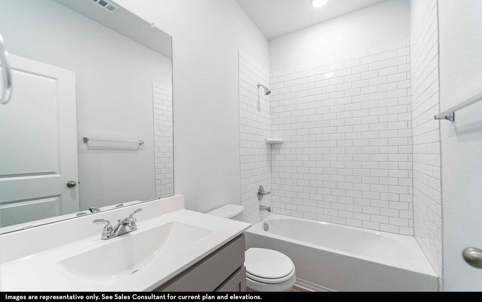 Furnished interior view inside a new home in Municipal Drive Townhomes, Leander (Image 7).