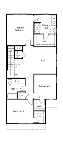 2D floor plan layout of this home in Brooks Mill - Reserve Series, Durham, NC (Image 3). 2D floor plan layout of this home in Brooks Mill - Reserve Series, Durham, NC (Image 3).