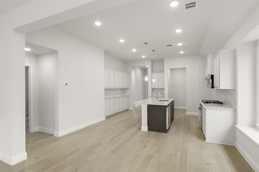 Furnished interior view inside a new home in La Terra at Uptown Celina, Celina (Image 5).