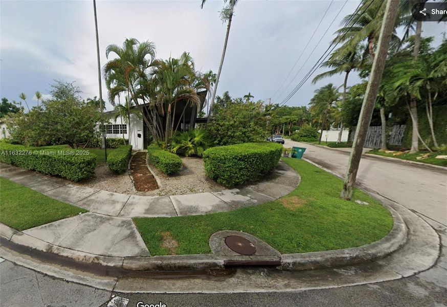 house currently on site