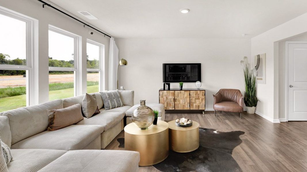 Furnished interior view inside a new home in Fieldcrest Acres, Blountville (Image 36).