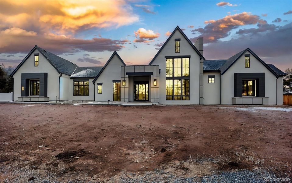 In-progress construction of a new home in , Colorado Springs, CO (Image 36).