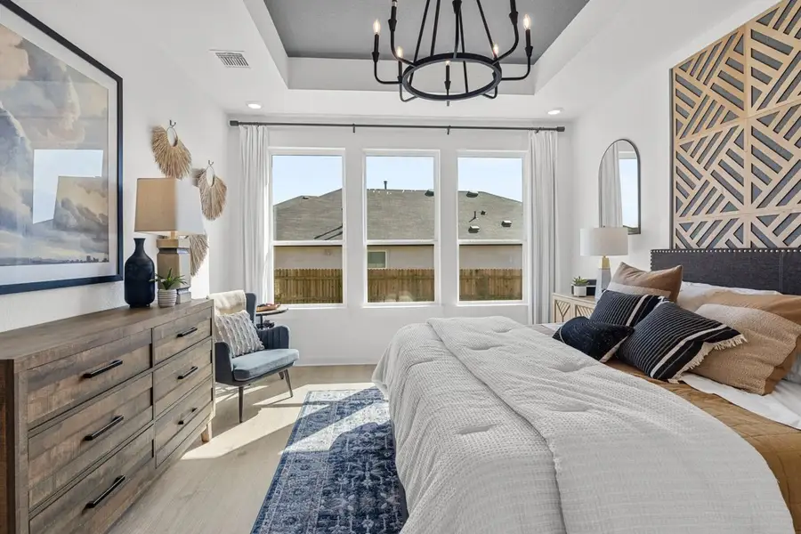Furnished interior view inside a new home in Attwater, Waller (Image 14).