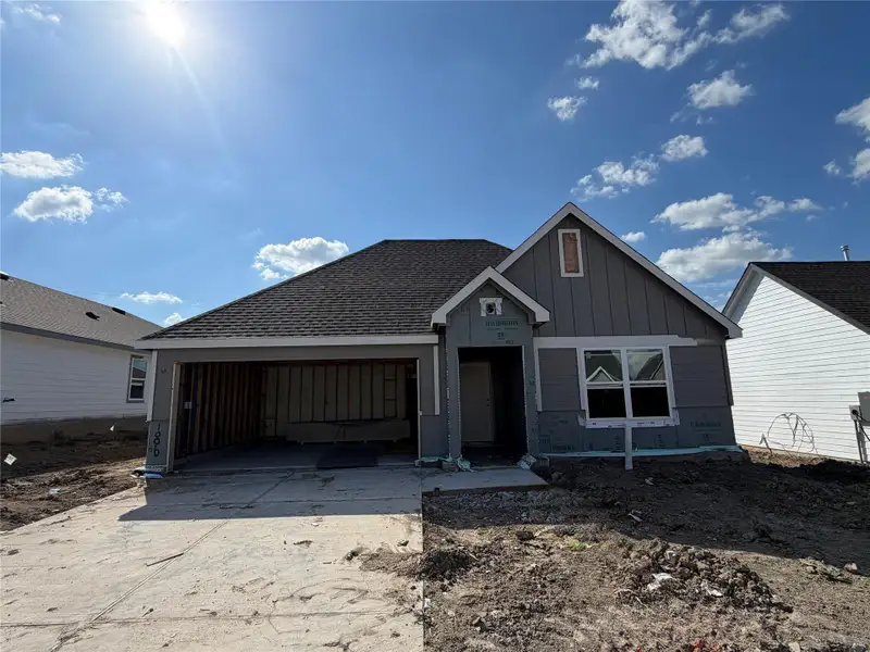 In-progress construction of a new home in Liberty Village, Brenham, TX (Image 16). In-progress construction of a new home in Liberty Village, Brenham, TX (Image 16).