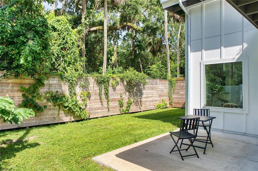 Exterior details and patio area of a home in , Palm Coast (Image 26). Exterior details and patio area of a home in , Palm Coast (Image 26).