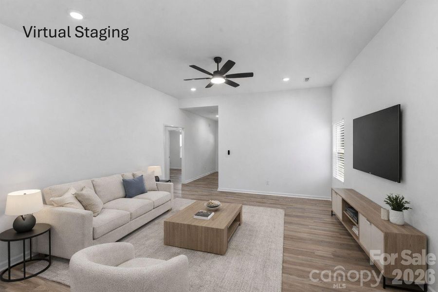 Furnished interior view inside a new home in , Rock Hill (Image 8).