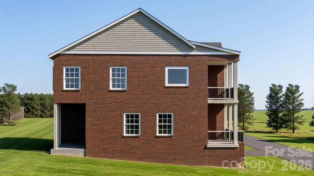 Exterior details and patio area of a home in , Lenoir (Image 3).