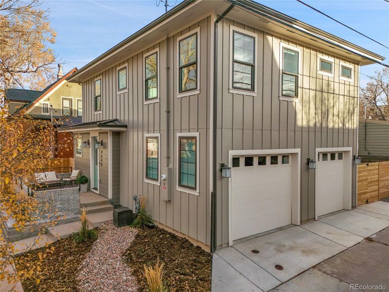 Exterior details and patio area of a home in , Denver (Image 26).
