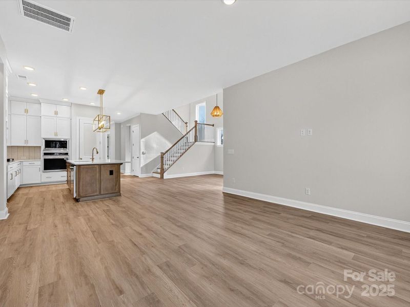 Spacious, unfurnished interior of a new home in North Creek Village, Huntersville (Image 25).