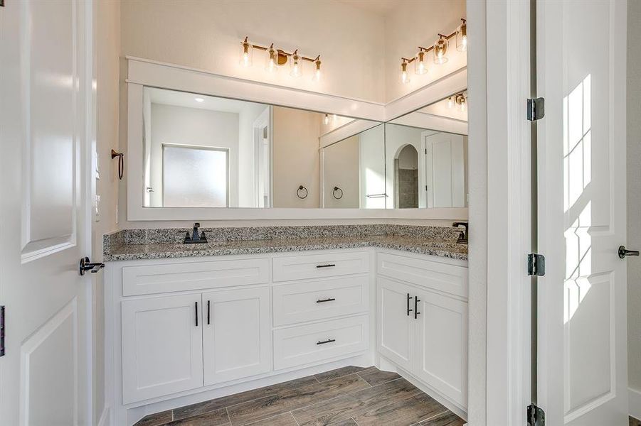 Furnished interior view inside a new home in , Springtown (Image 5).