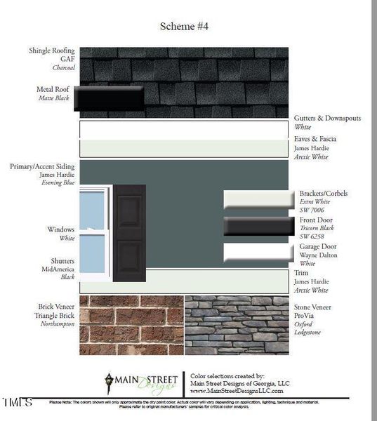 Harper HS76 exterior color scheme