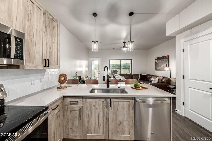 Furnished interior view inside a new home in , Granby (Image 5). Furnished interior view inside a new home in , Granby (Image 5).