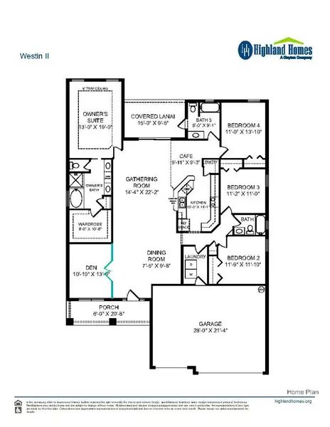 Westin II - Home Layout