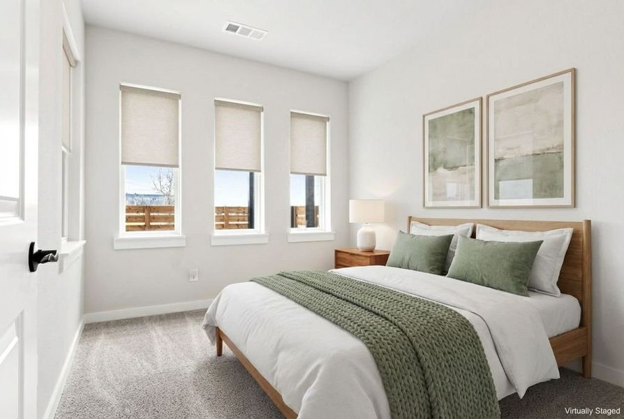 Furnished interior view inside a new home in Willow Grove, Melissa (Image 19).