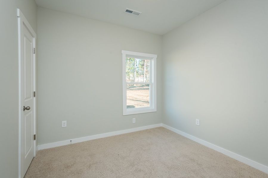 Representative unfurnished interior of a home built from the Grayson B by Foundation Home Builders LLC in Ambergate II, Rocky Mount (Image 19).