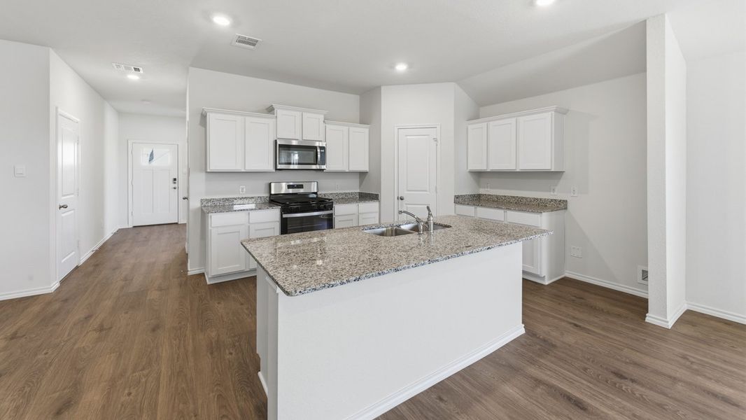 Furnished interior view inside a new home in Windrose, Pilot Point (Image 5).