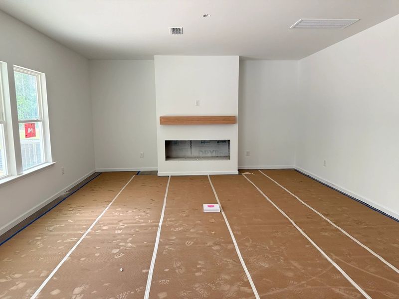 In-progress construction of a new home in The Point, Rolesville, NC (Image 7).