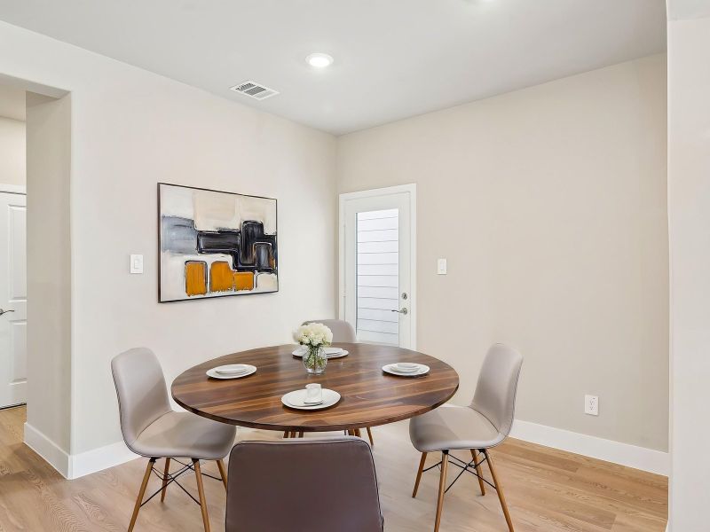 Furnished interior view inside a new home in Oak Ridge Park, Corinth (Image 7).