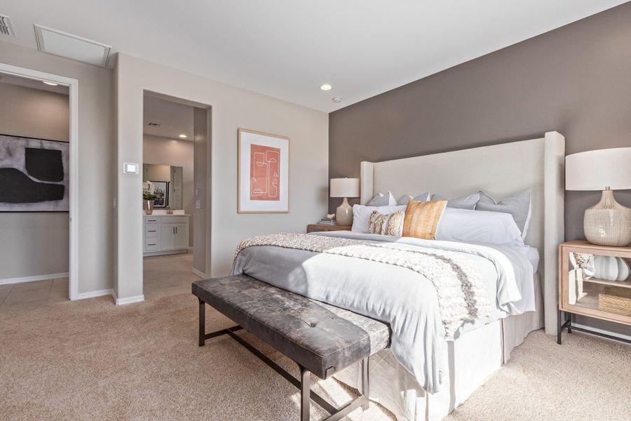 Furnished interior view inside a new home in Rancho Mercado, Surprise (Image 13).