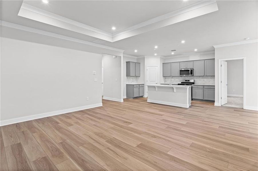 Spacious, unfurnished interior of a new home in Sun City Peachtree, Griffin (Image 12).