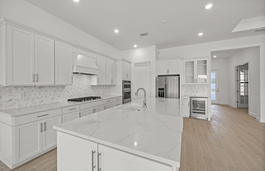 Furnished interior view inside a new home in Terreno, Naples (Image 6).