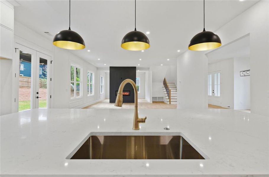 Close-up of interior finishes inside a home in , Marietta (Image 13). Close-up of interior finishes inside a home in , Marietta (Image 13).