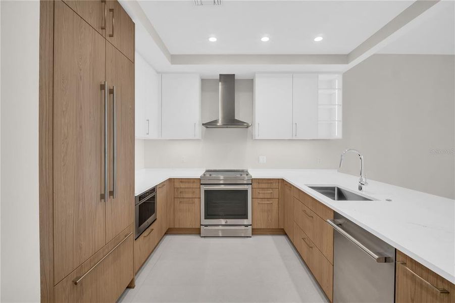 Furnished interior view inside a new home in , St. Petersburg (Image 8).