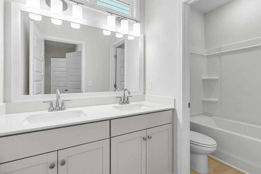 Furnished interior view inside a new home in Pineland Preserve, Summerville (Image 17).