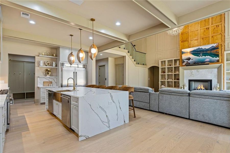 Furnished interior view inside a new home in , Tyrone (Image 77).