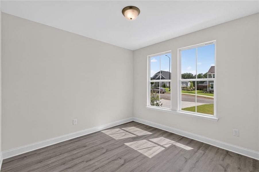 Spacious, unfurnished interior of a new home in Pickens Bluff, Hiram (Image 22). Spacious, unfurnished interior of a new home in Pickens Bluff, Hiram (Image 22).