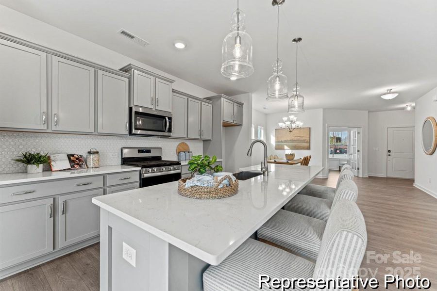 Furnished interior view inside a new home in Heritage Hall, Statesville (Image 3). Furnished interior view inside a new home in Heritage Hall, Statesville (Image 3).