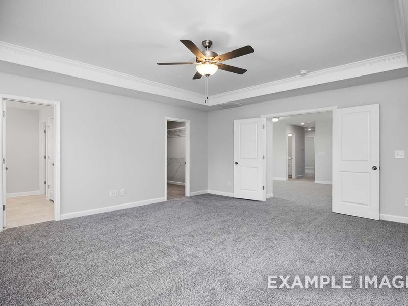 Representative unfurnished interior of a home built from the The Preston A by Davidson Homes LLC in Wellers Knoll, Lillington (Image 37). Representative unfurnished interior of a home built from the The Preston A by Davidson Homes LLC in Wellers Knoll, Lillington (Image 37).