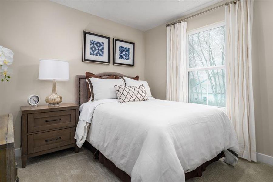 Representative furnished interior of a home built from the Allegheny w/ Finished Basement by Ryan Homes in Emerson Hills, Cane Ridge (Image 19).