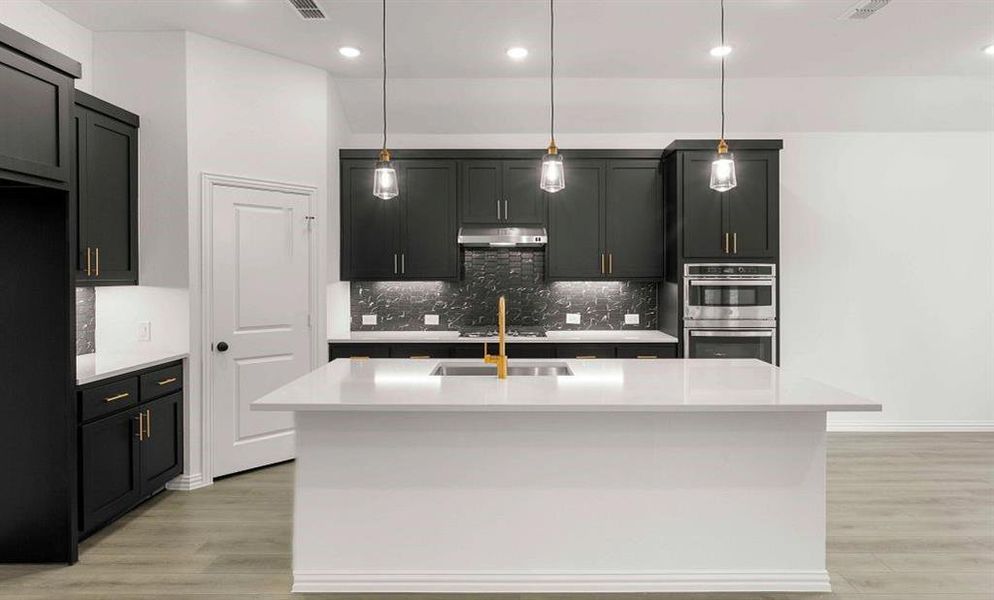 Kitchen Representative Photo featuring the Noir Collection Kitchen Representative Photo featuring the Noir Collection