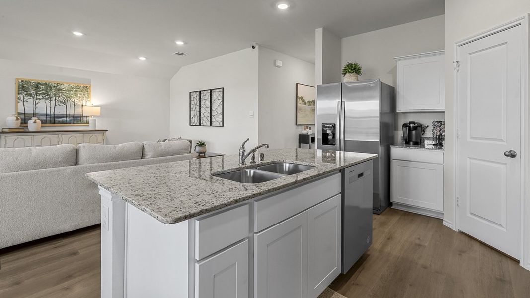 Furnished interior view inside a new home in Stonewyck Farms, Ennis (Image 21).