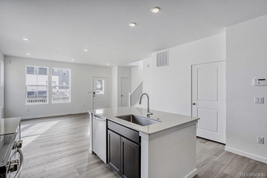 Furnished interior view inside a new home in , Littleton (Image 4).