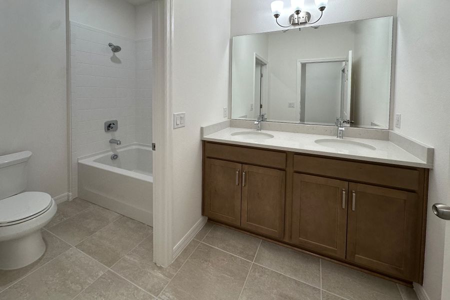 Furnished interior view inside a new home in Trinity Gardens, Deland (Image 7).