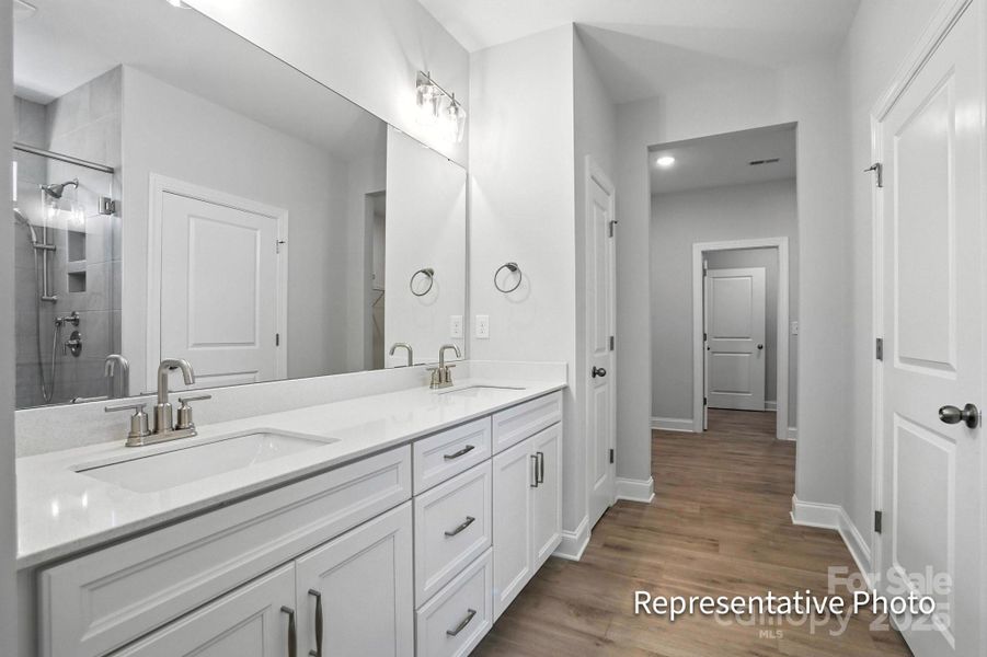 Furnished interior view inside a new home in The Meadows at Laurelbrook, Sherrills Ford (Image 4).