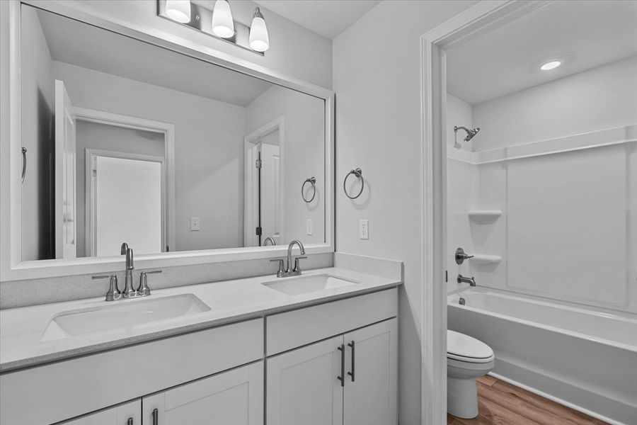 Furnished interior view inside a new home in Rogers Spring, Graham (Image 16).