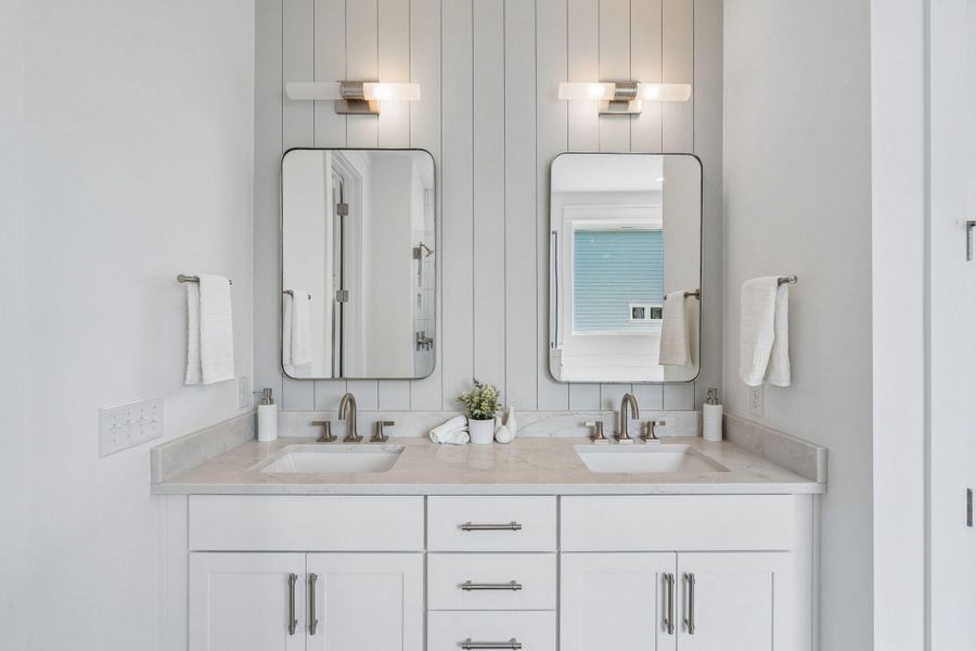 Furnished interior view inside a new home in Miller's Crossing, Johns Island (Image 46).