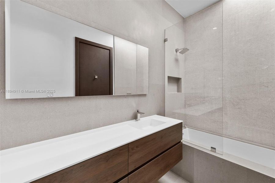 Furnished interior view inside a new home in , Hallandale Beach (Image 9).